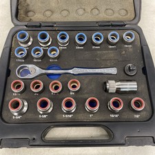 Armstrong Eliminator Ratchet System 23pc 12 Metricsae Usa-madewcase M1263