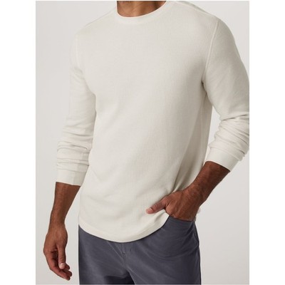 Vuori Men s Waffle Knit Long Sleeve Crew Neck Large