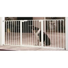 Command Pet PG6324 24 in. Custom Fit Gate Extension- White