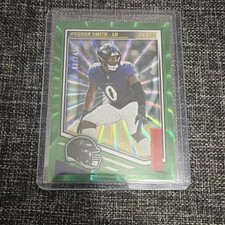🔥2025 Panini Score Green Parallel /415  Roquan Smith #10 Baltimore Ravens NFL🔥