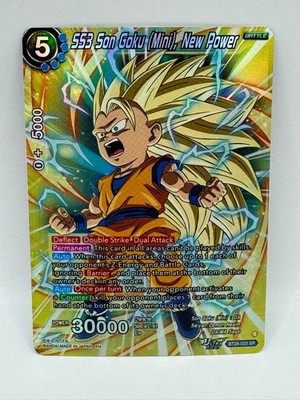 DBS Prismatic Clash - SS3 Son Goku (Mini), New Power BT28-033 SR