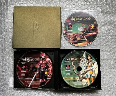 The Legend of Dragoon PS1 PRESSEMAPPE MEDIA Playstation 1 Promo/Promotion RAR  