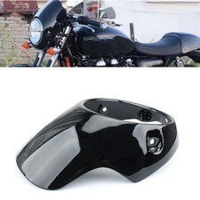 Motorcycle Headlight Cover Trim Fit For Triumph T100 T120 T900 Glossy Black MS
