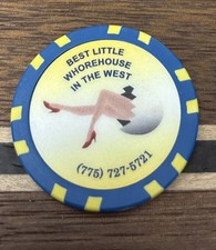 The Chicken Ranch Pahrump NV Best Little Whorehouse In The West Casino Chip