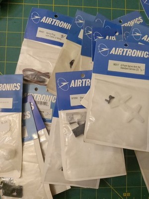 Airtronics Servo Harware, Charge Ports, Airtronics Bin Lot