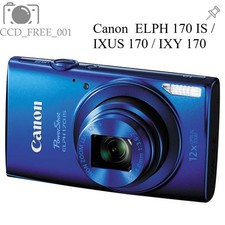 Canon PowerShot ELPH 170 IS / IXUS 170 / IXY 170 Digital Camera 12x Zoom Blue