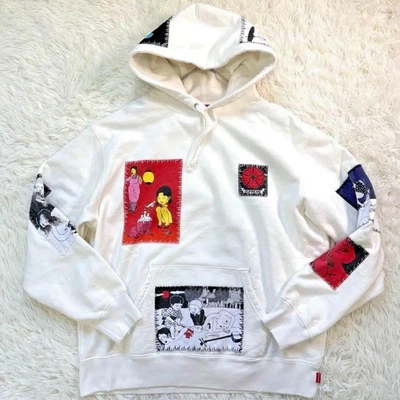 Supreme x Toshio Saeki Hooded White taille M - Photo 1/4