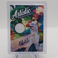 2022 Diamond Kings Artistic Endeavors Material Signatures Dylan Carlson Auto 
