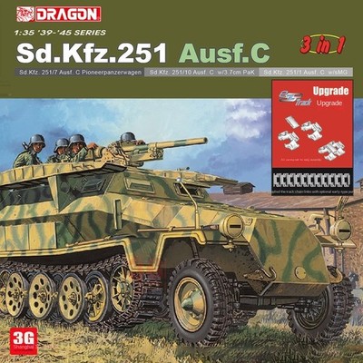 Dragon 6224 1/35 Scale Sd.Kfz.251/7 Ausf.C Pioneerpanzerwagen Model Kit