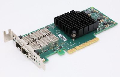 Dell 020NJD Mellanox CX4121C 2x 25Gb SFP28 PCIe 3.0 x8 Network Controller LP