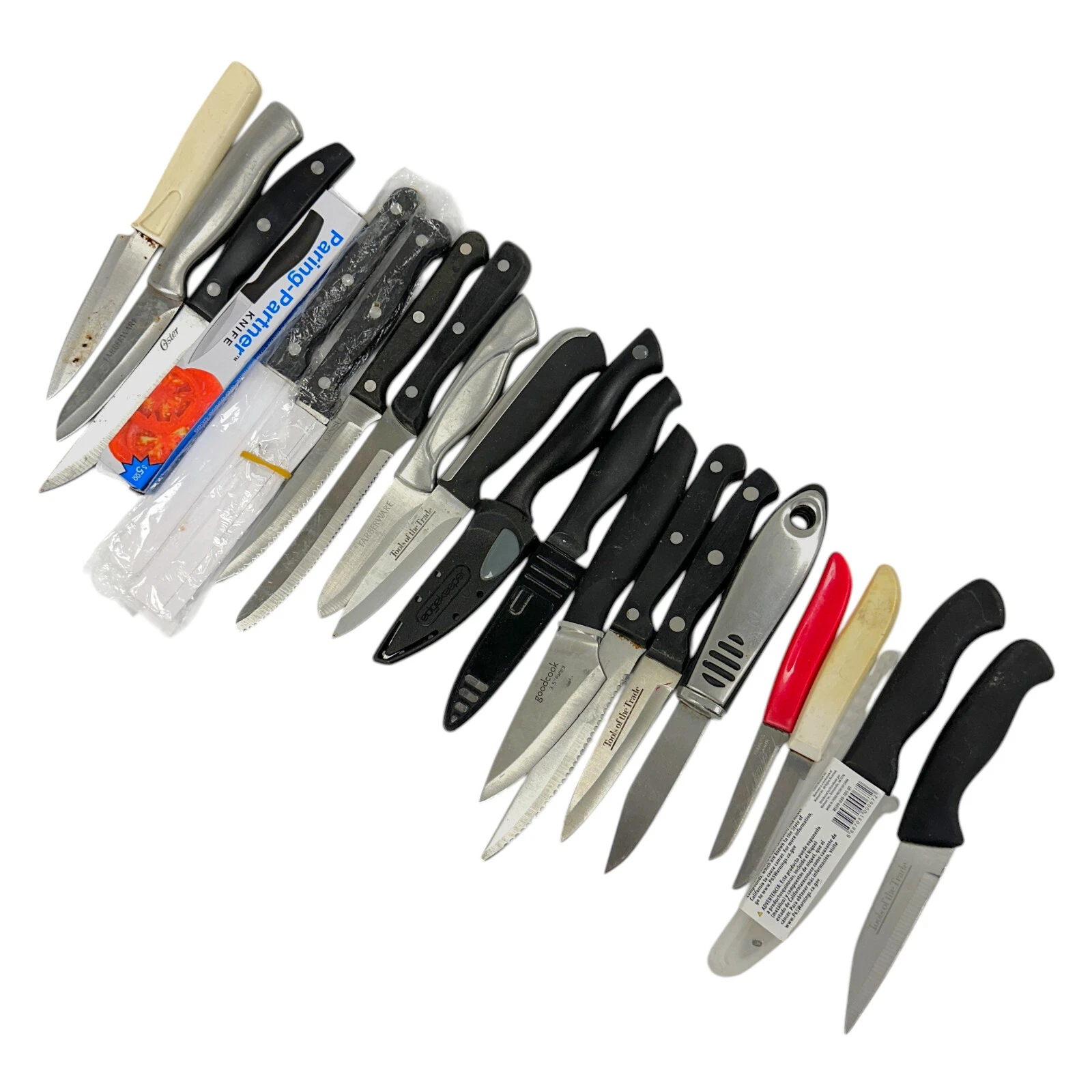 Farberware, Goodcook, Ginsu and Assorted Kitchen Knife Set, 21 Pcs