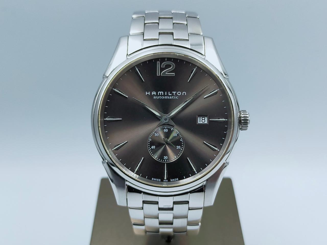 Authentic Hamilton Jazzmasteer Small Second Steel… - image 2