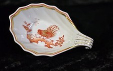 Antico piatto Richard Ginori Pittoria Siena ruggine gallo gallo noce