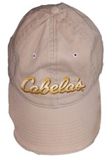 Cabela's Beige Hat Cap Adjustable Youth