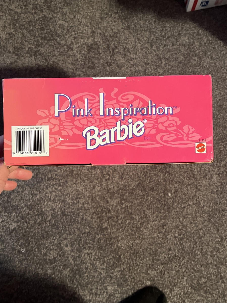 1998 Barbie Doll Pink Inspiration Special Edition Blonde Mattel