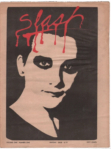 Slash - Volume 1 - Number 1 - May 1977 [USA] - Magazine - Punk - The Damned