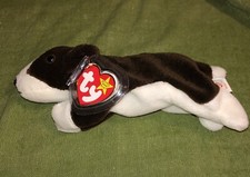 Beanie Babies Bruno the Dog 1997 Retired with Ty hang tag