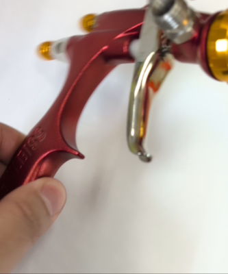 Devilbiss DEMI2-DL8-08-G 0.8mm LIMITED Red LVMP small spray gun