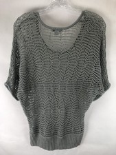Women's COTTON ON Grey Knit Blouse Size M
