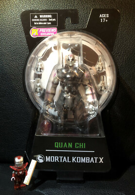 Mortal Kombat X Figur Quan Chi 6'' PX Exclusive MEZCO Neu OVP MISB NetherRealm
