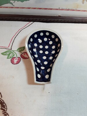 Wiza Polish Poland Hand Made Spoon Rest 