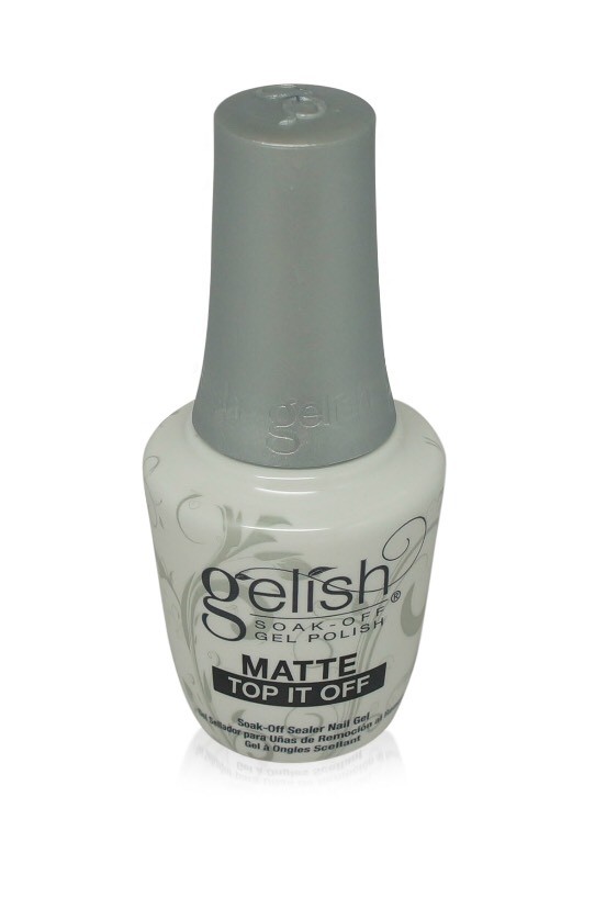 Gelish Matte Top Coat New Bottle Gel Polish Brand New eBay