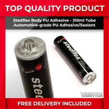 VANSTYLE STEDFLEX 310ML TUBE BLACK BODY PANEL SPOILER PU ADHESIVE SEALANT GLUE