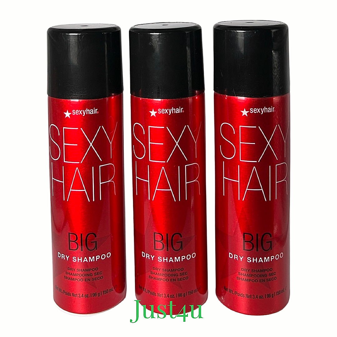 Big Sexy Hair Dry Shampoo, 3.4oz. (3PACK)