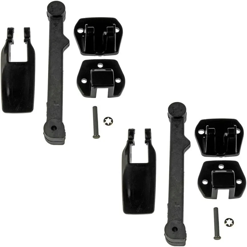 Dorman Hood Latch Lock Kit Set of 2 Driver & Passenger Side for International - Image 3 of 4