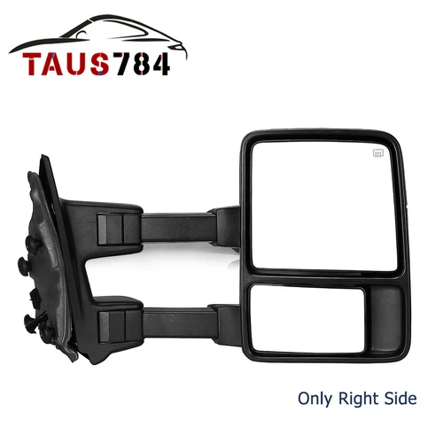 Passenger Side Power Heated Tow Mirror for 2008-2016 Ford F250-F550 Super Duty