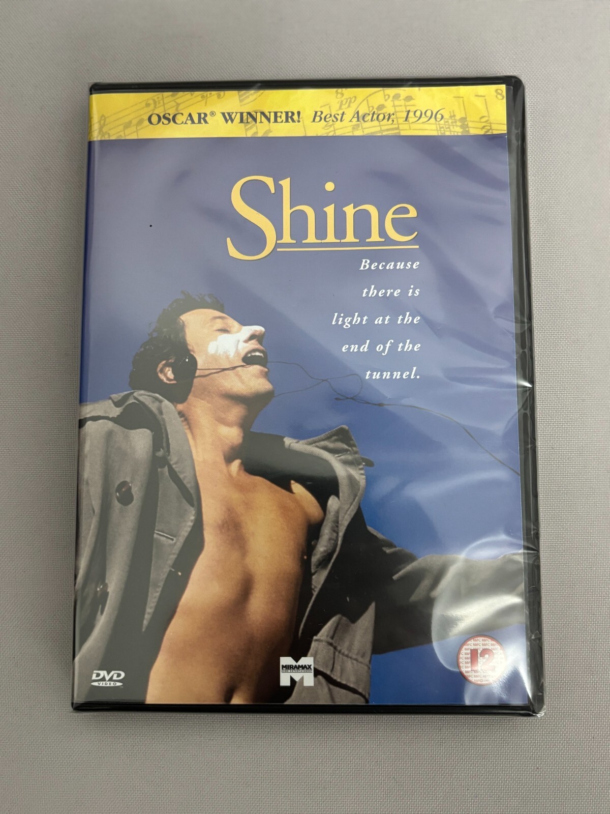 SHINE DVD GEOFFREY RUSH BRAND NEW & FACTORY SEALED UK GENUINE