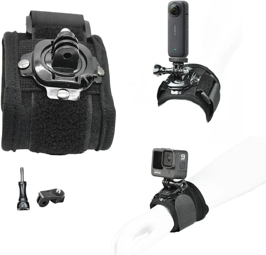 Kit de accesorios para Insta360 X4 y X3: correa para el pecho, correa para la cabeza, correa para la muñeca y respaldo Foto 3 de 4