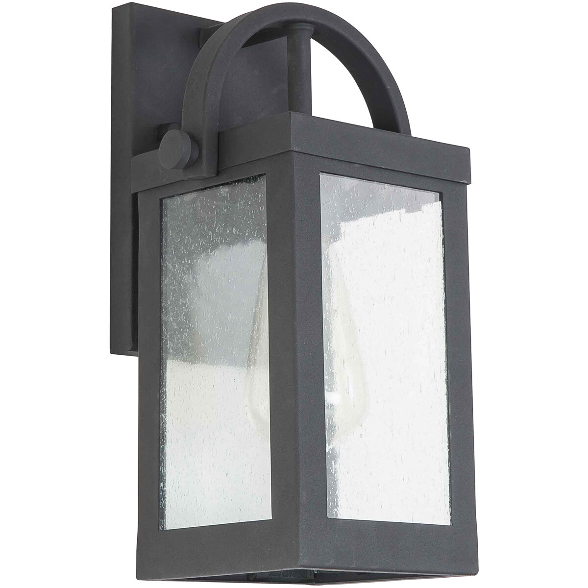 Eglo Lighting 203103A Cider Mill 1 Light 12 inch Matte Black Outdoor