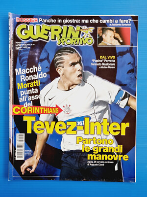 Guerin Sportivo N°12 2014 – Tevez, Bernardeschi, Belotti, Totti – Excellent état