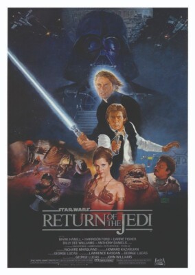 Star Wars - Die Rückkehr der Jediritter -  Film - Poster DIN A3 (B19)