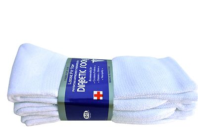 3, 6, or 12 Pairs Diabetic CREW circulatory Socks Health Men s Cotton ALL SIZE 