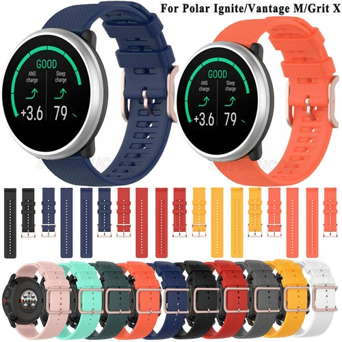 Correa de pulsera de silicona deportiva para Polar Ignite 2 | Unite|Grit X| Vantage M/M2 - Imagen 2 de 55