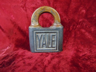 Vintage Yale Lock without Key Padlock YALE & TOWNE 