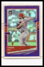 2020 Donruss Optic #140 Aaron Nola Pandora Blue #/99