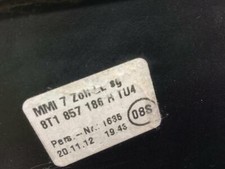 8T1857186 cache écran pour AUDI A5 CABRIOLET (8F7)(2009- ) 2009 1635236