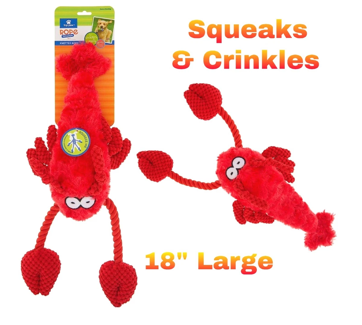 Top paw rope toy sale