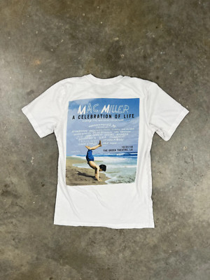 RARE Mac Miller Celebration Of Life Tee Small