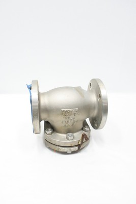 Powell 2342FM0TXXX Stainless Flanged Check Valve 3in 150