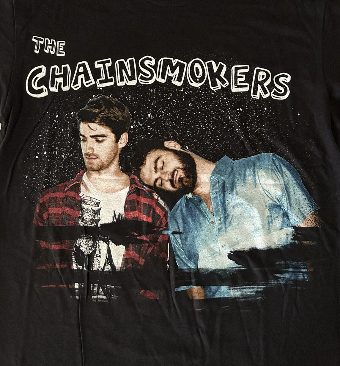 THE CHAINSMOKERS Memories... Do Not Open 2017 Tour T-Shirt 2XL Electronic Pop