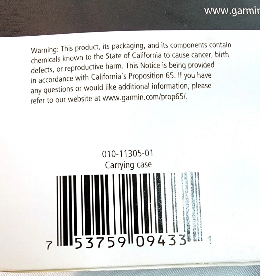 Garmin Faux Leather Carrying Case Fits 3.5" & 4.3" Garmin GPS Displays SatNav - Image 3 of 4