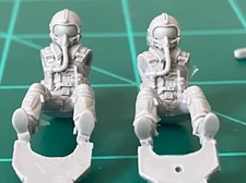 1/48 SWOP JASDF Forward Facing Pilot Figure Set #SWS48-12-F01