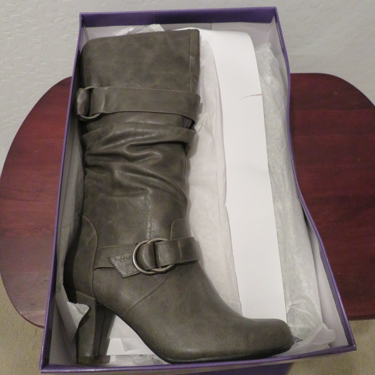 Steve Madden Girl Palaze Grey Paris Size 10 Women's 3