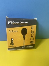 Sale! Powerdewise Grade Lavalier Lapel Microphone, Perfect For Recording
