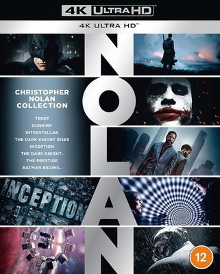 Christopher Nolan Collection 4K UHD Blu-ray (UK)[1985 Slip Cover