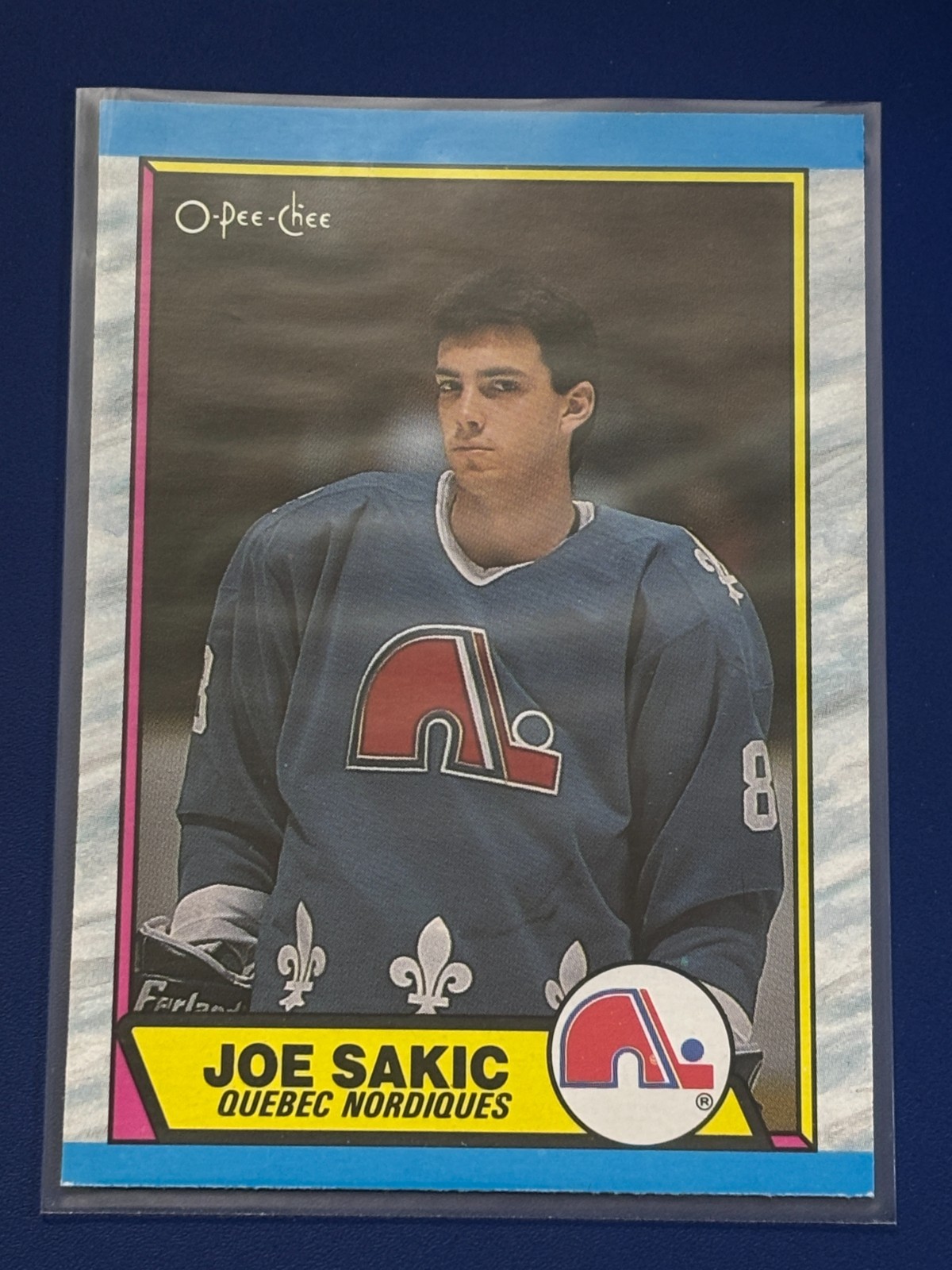 🏒 1989-90 O-Pee-Chee (OPC) Hockey Base Card Rookie #113 Joe SAKIC 🏒